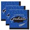 Creative Converting School Spirit Blue Graduation Paper Beverage Napkins 108 Count